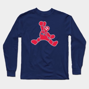 Jumping Washington Wizards Gingerbread Man Long Sleeve T-Shirt